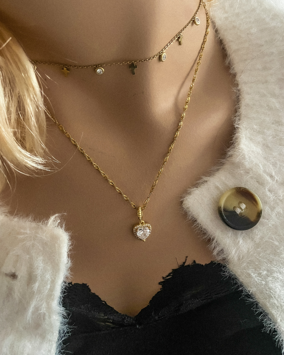 ハート オブ グラス ネックレス