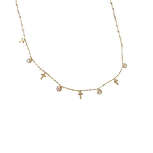 Salvation CZ Necklace