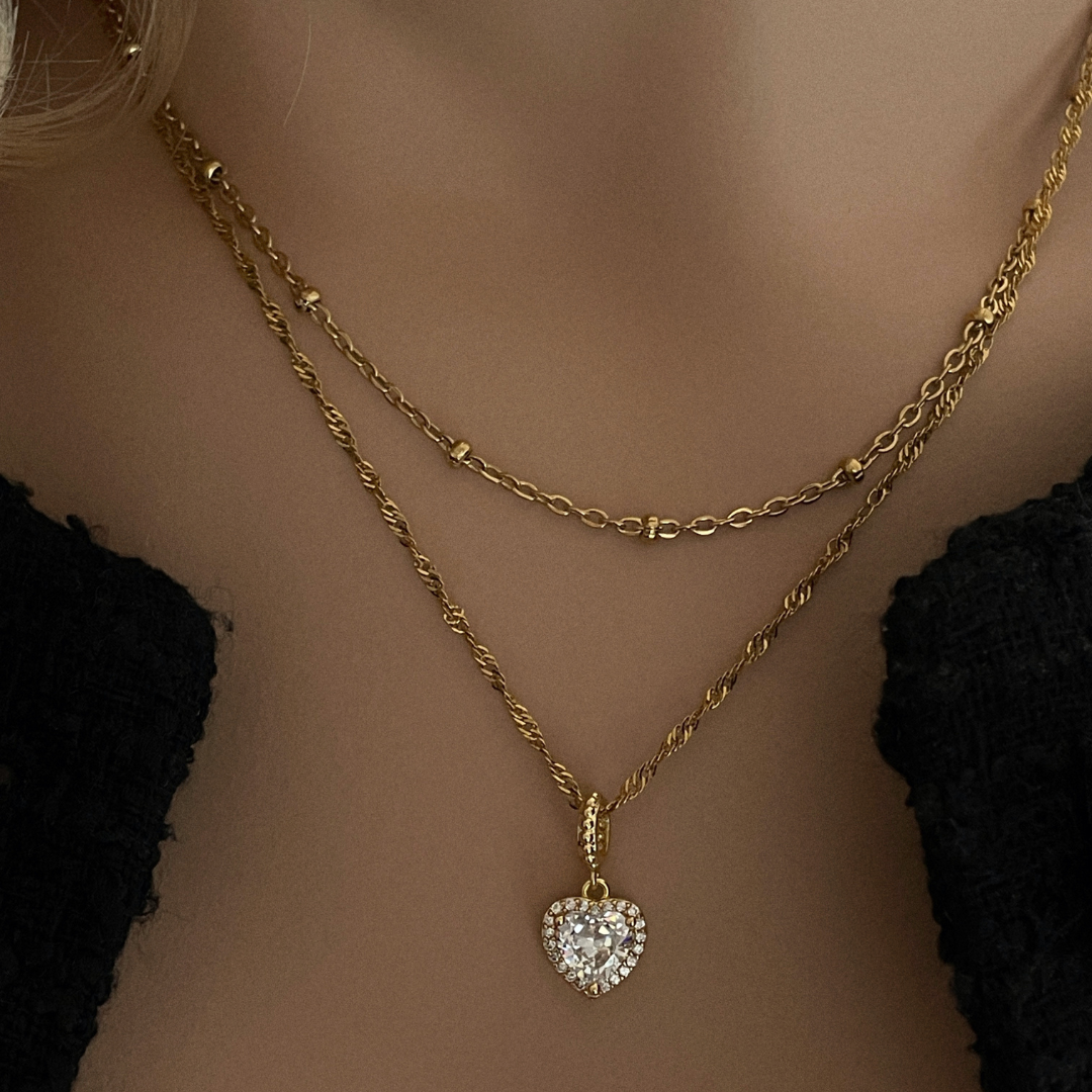 ハート オブ グラス ネックレス