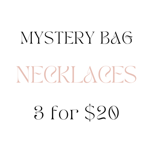 3 For $20 Mystery Bag - Necklaces