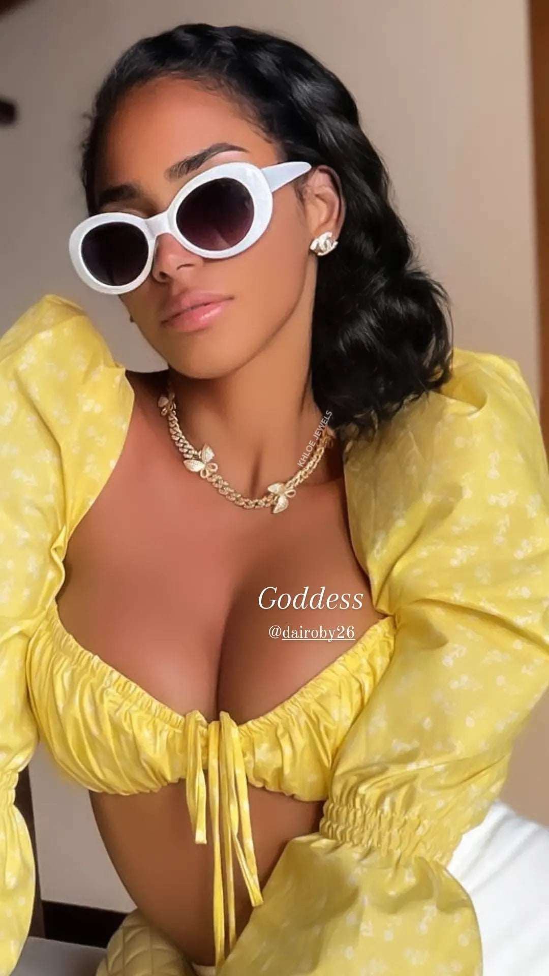 Necklaces Allure CZ Cuban Link Choker Necklace KHLOE JEWELS