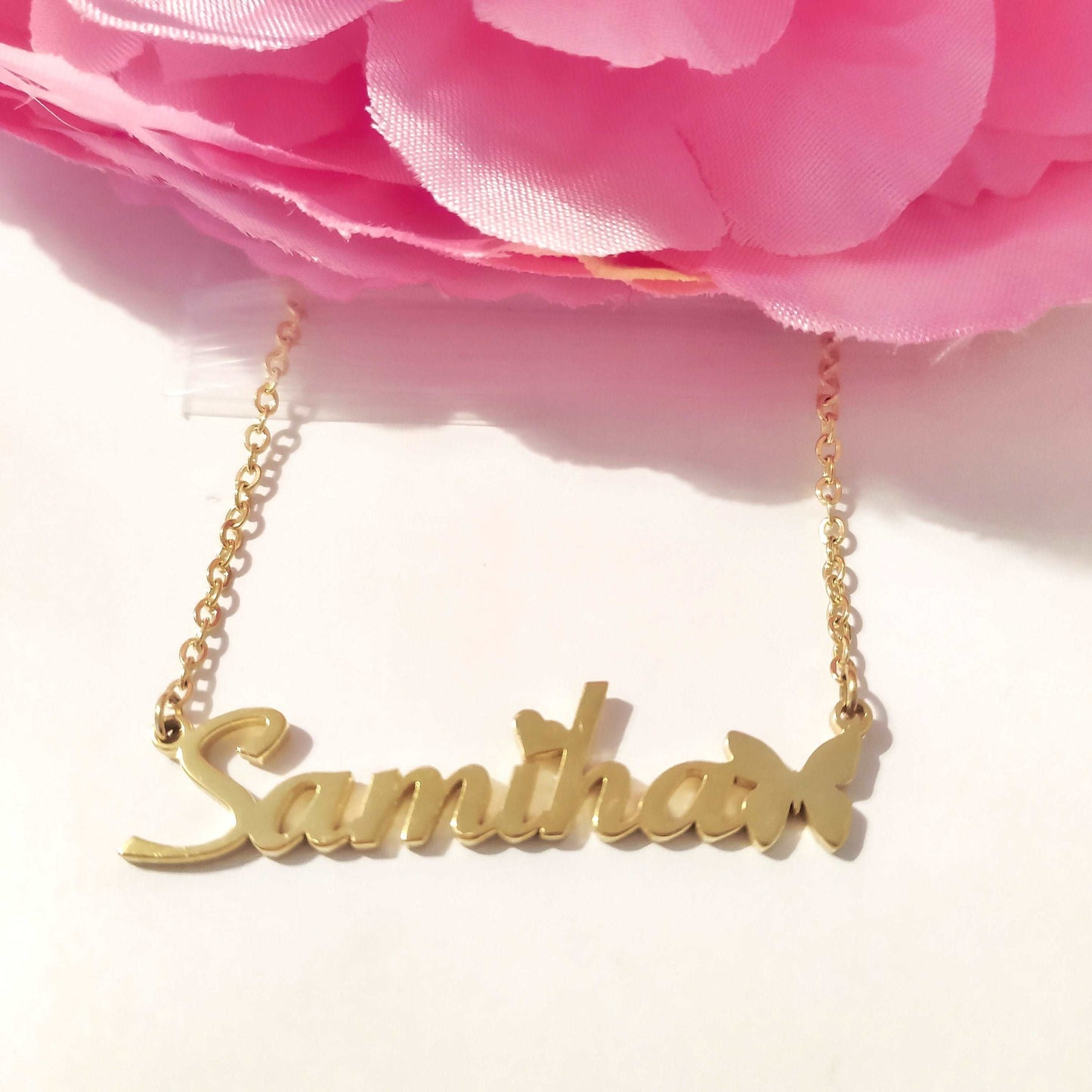 Necklaces Butterfly Custom Name Necklace KHLOE JEWELS Custom Jewelry