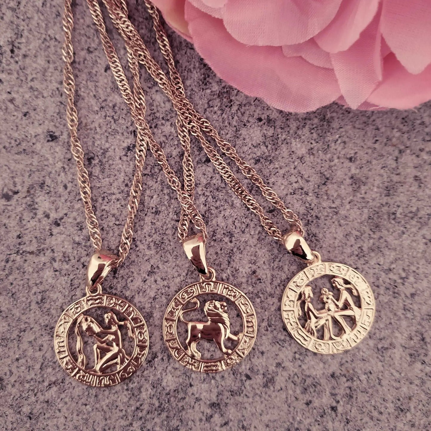 Necklaces Clair Zodiac Necklace KHLOE JEWELS