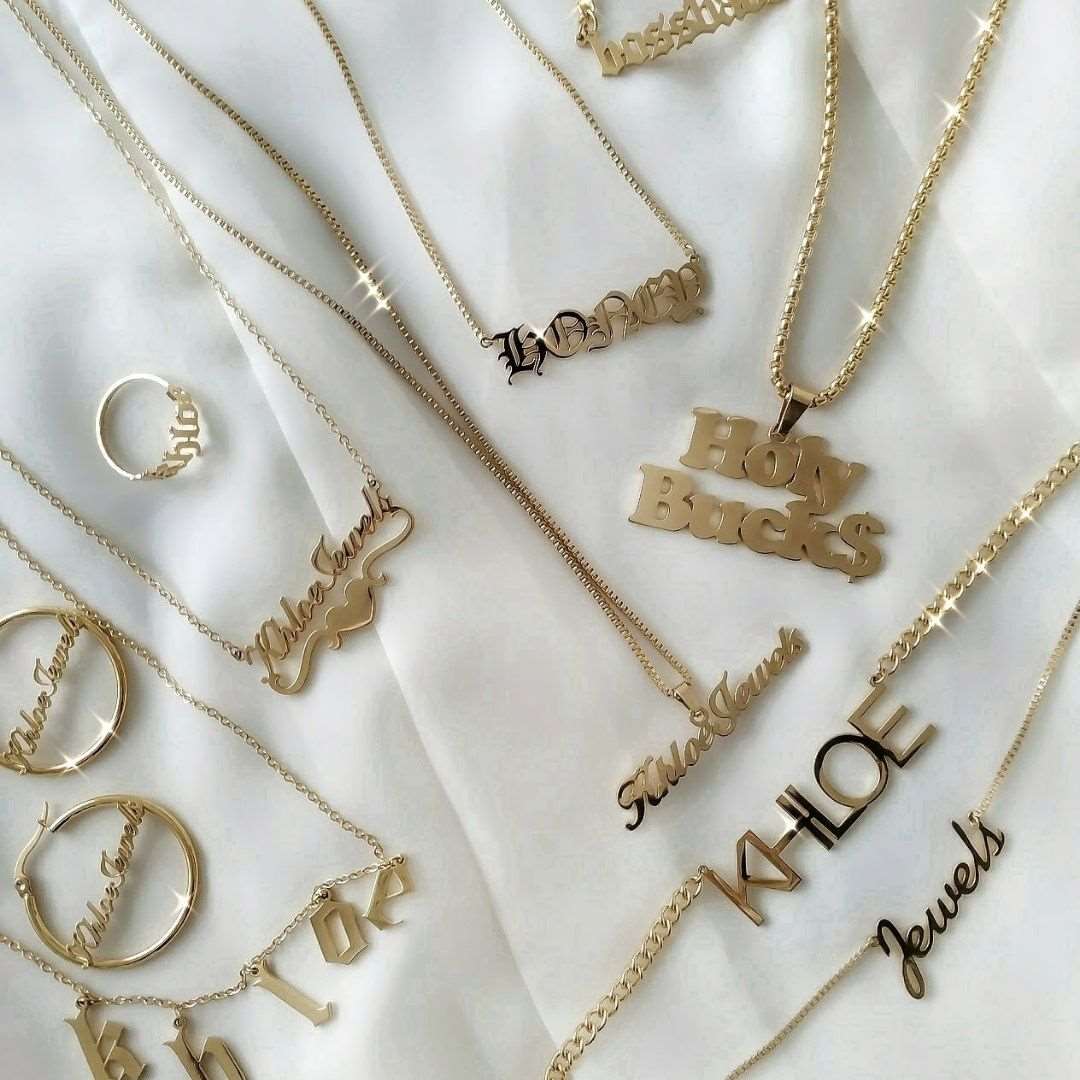 Necklaces Classic Custom Name Necklace KHLOE JEWELS Custom Jewelry