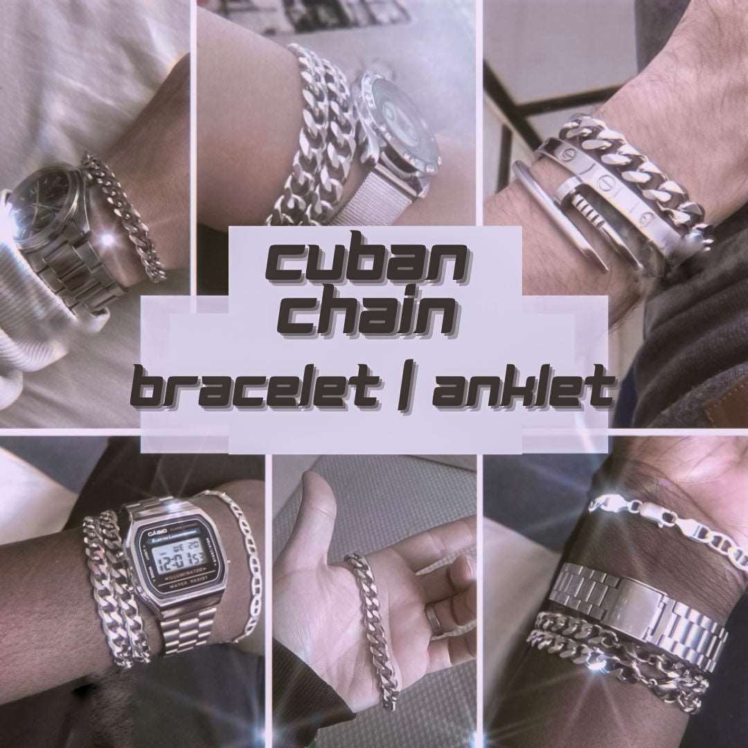 Bracelets Cuban Chain Bracelet / Anklet KHLOE JEWELS