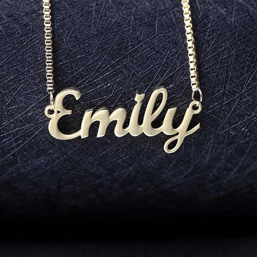 Necklaces Cute Custom Box Chain Necklace KHLOE JEWELS Custom Jewelry