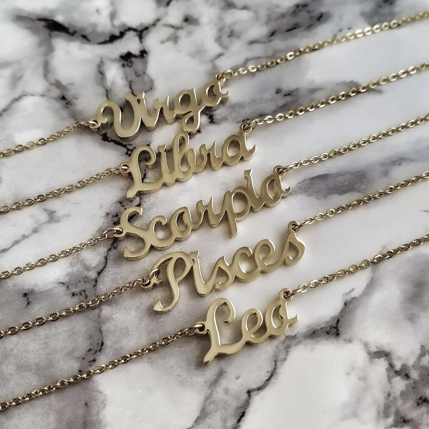 Necklaces Cute Zodiac Necklace KHLOE JEWELS