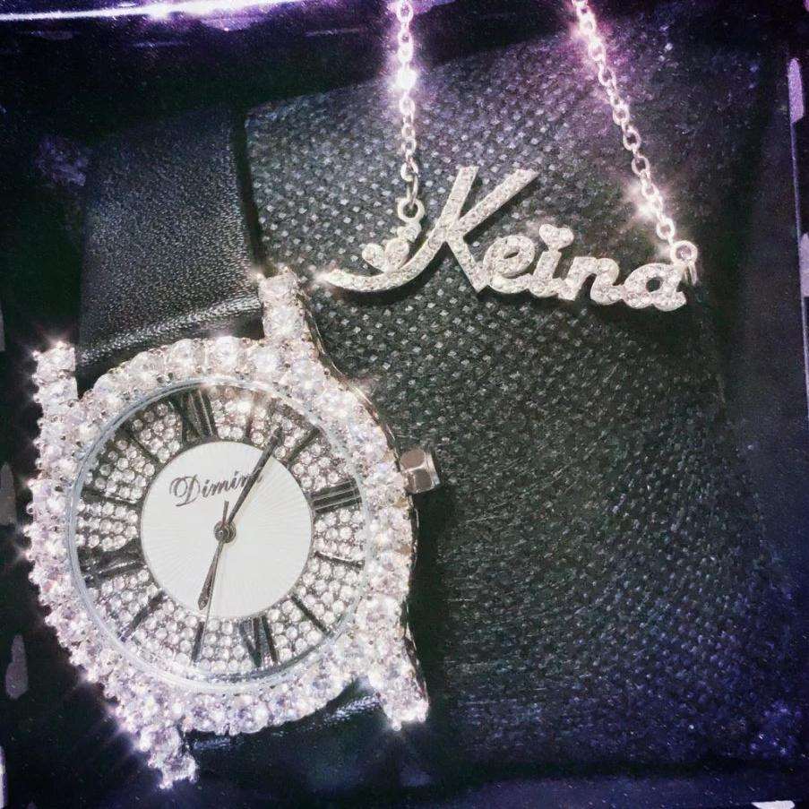 Necklaces CZ Customized Name Necklace KHLOE JEWELS Custom Jewelry