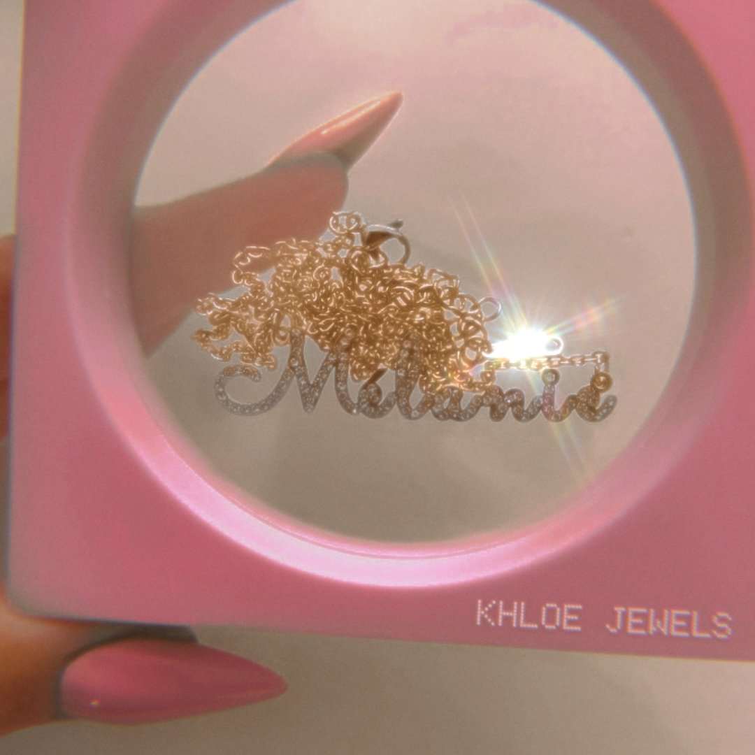 Necklaces CZ Customized Name Necklace KHLOE JEWELS Custom Jewelry