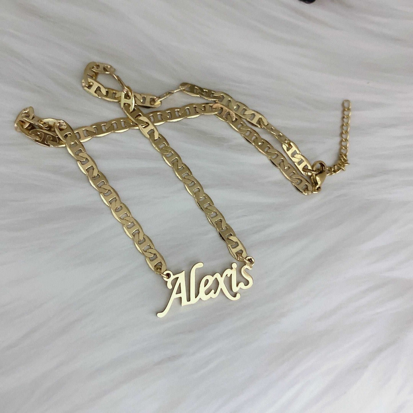 Necklaces Dior Link Custom Name Necklace KHLOE JEWELS Custom Jewelry