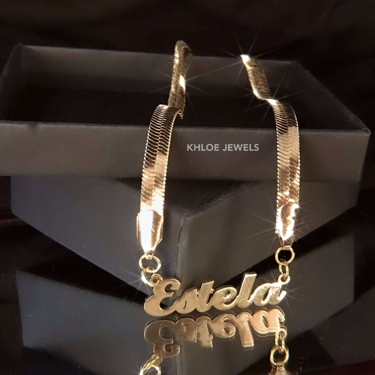 Necklaces Eden Custom Name Necklace ♡ Font Select KHLOE JEWELS Custom Jewelry