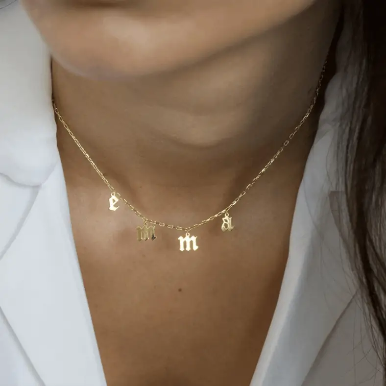 Necklaces Gothic Charm Custom Choker KHLOE JEWELS Custom Jewelry