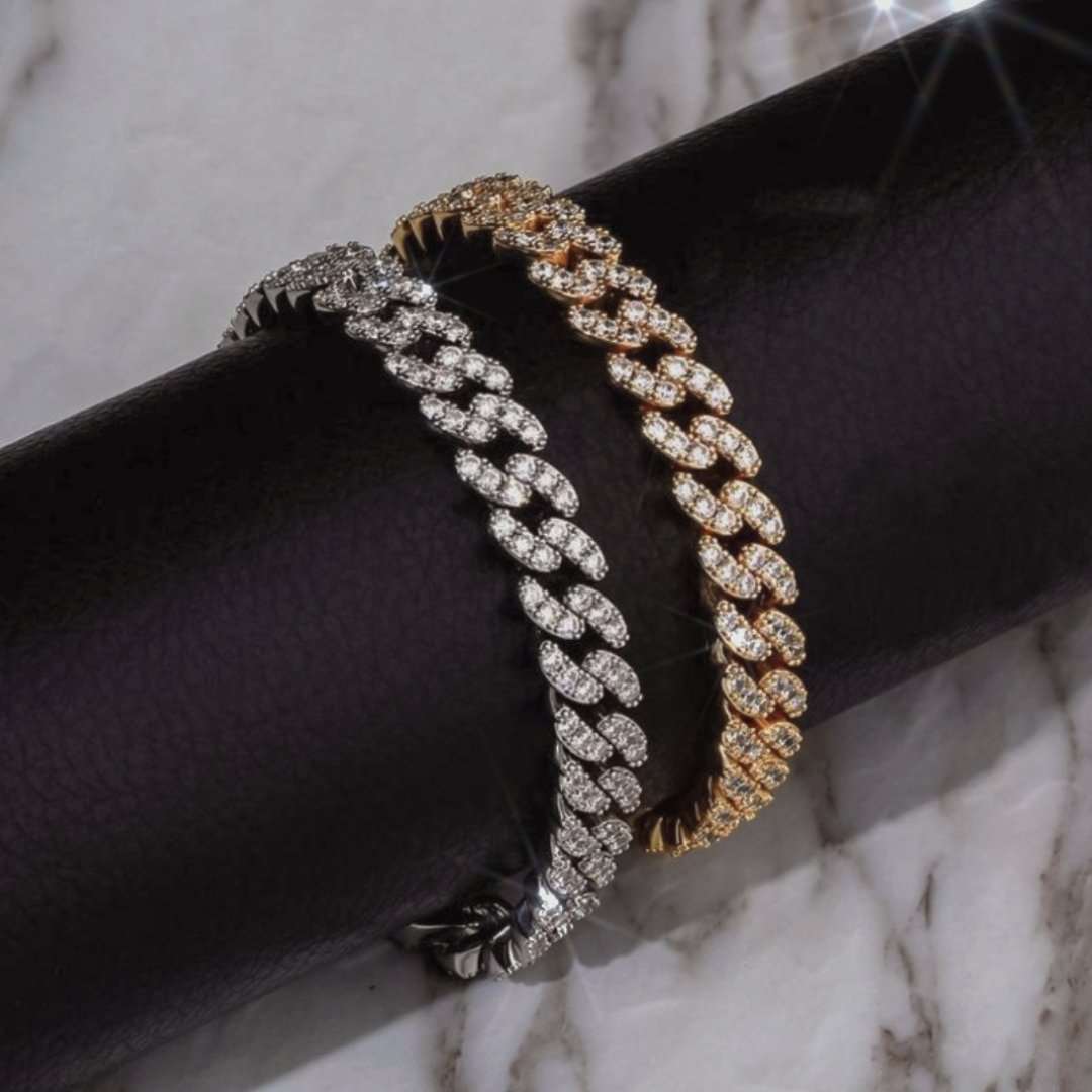Anklets Ice Ice Baby Anklet Bracelet KHLOE JEWELS