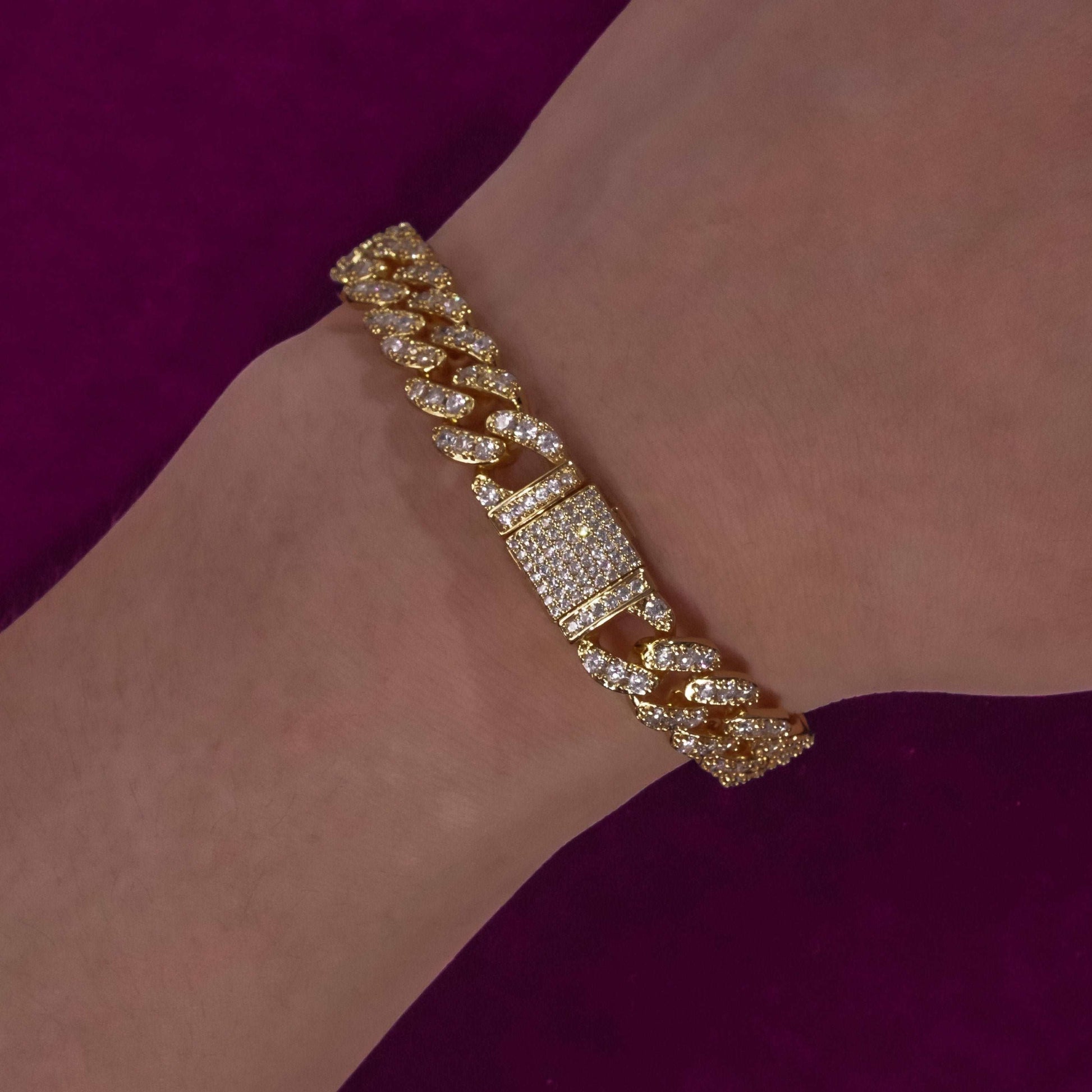 Anklets Ice Ice Baby Anklet Bracelet KHLOE JEWELS