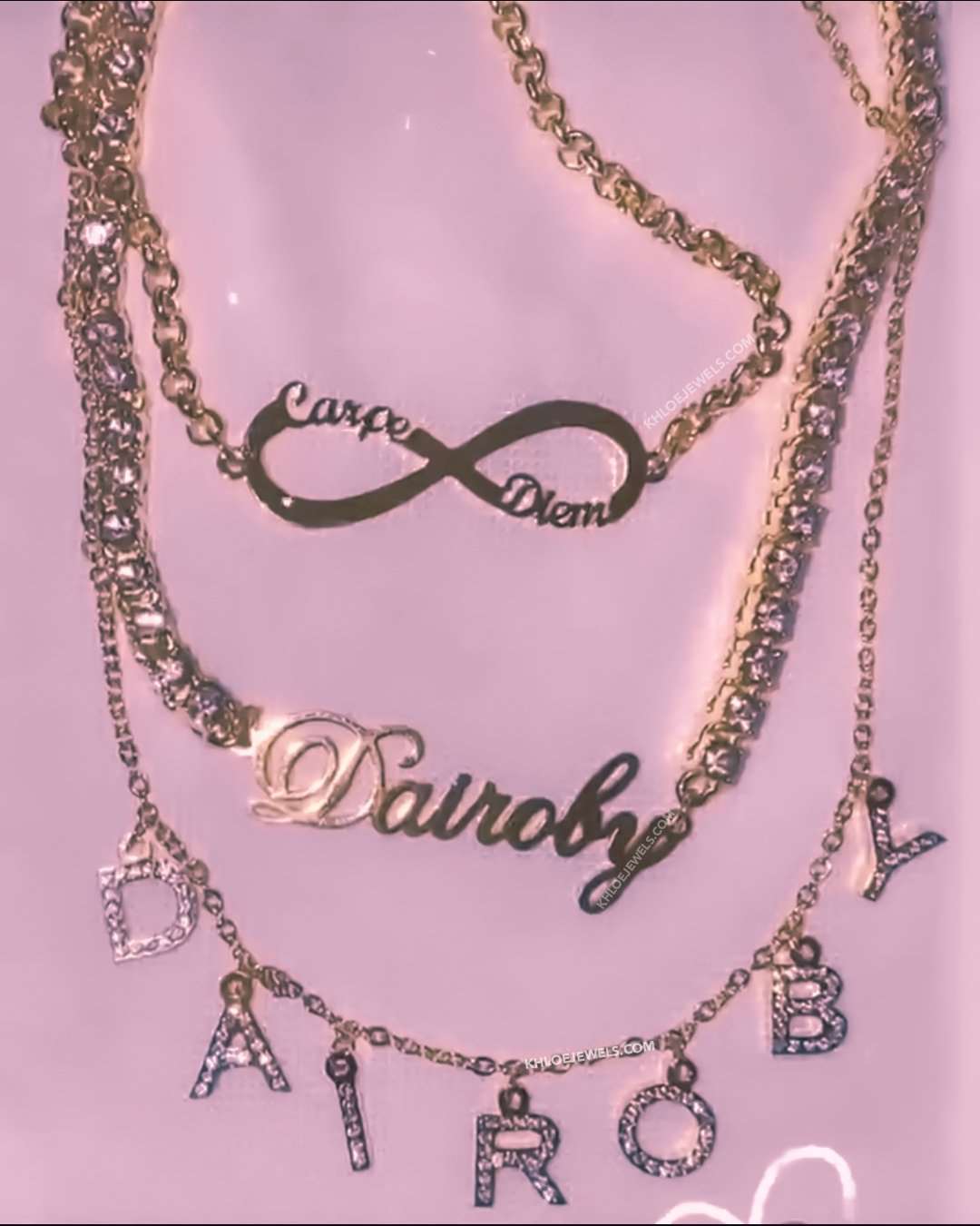 Bracelets Infinity Custom Bracelet / Anklet KHLOE JEWELS Custom Jewelry