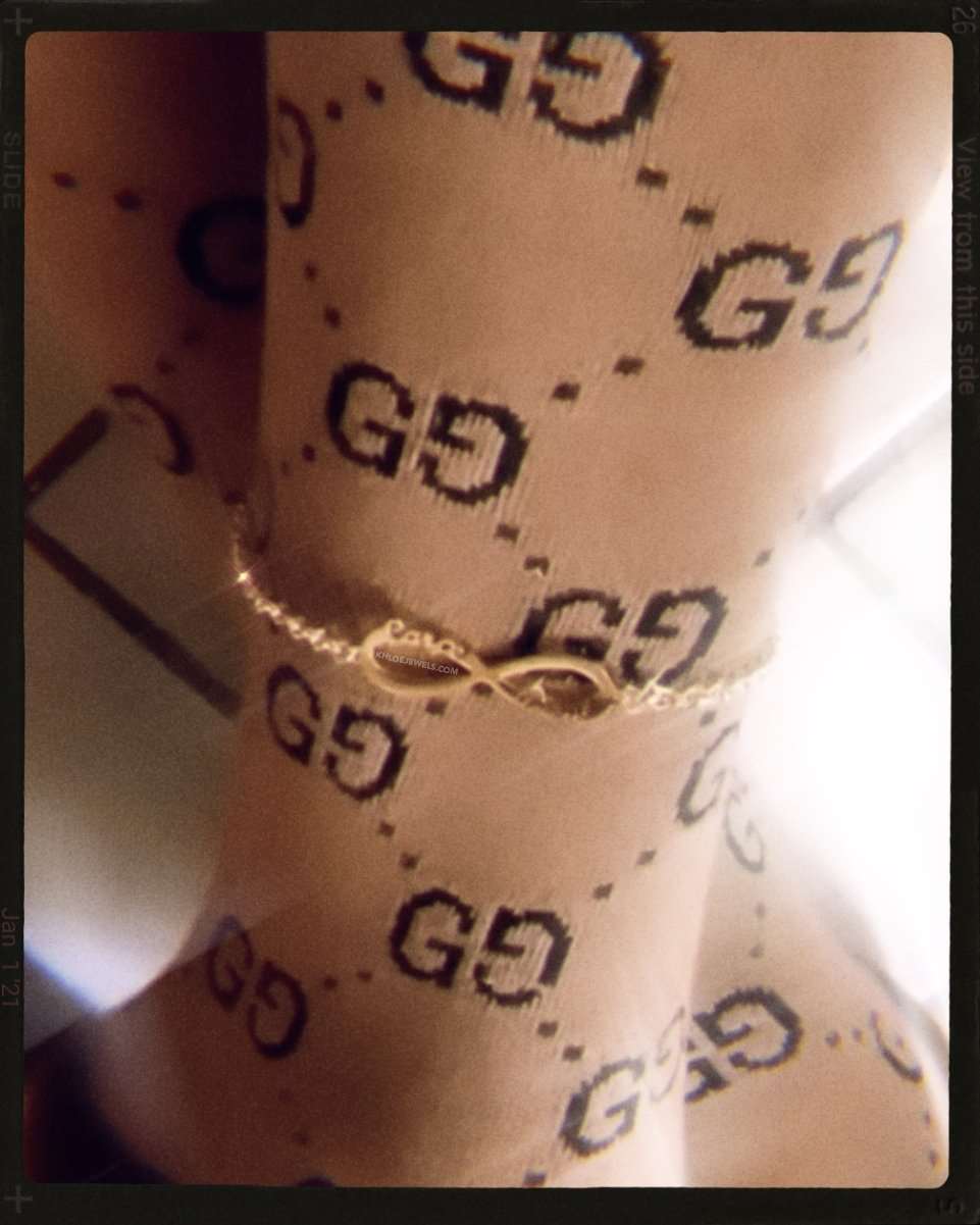 Bracelets Infinity Custom Bracelet / Anklet KHLOE JEWELS Custom Jewelry