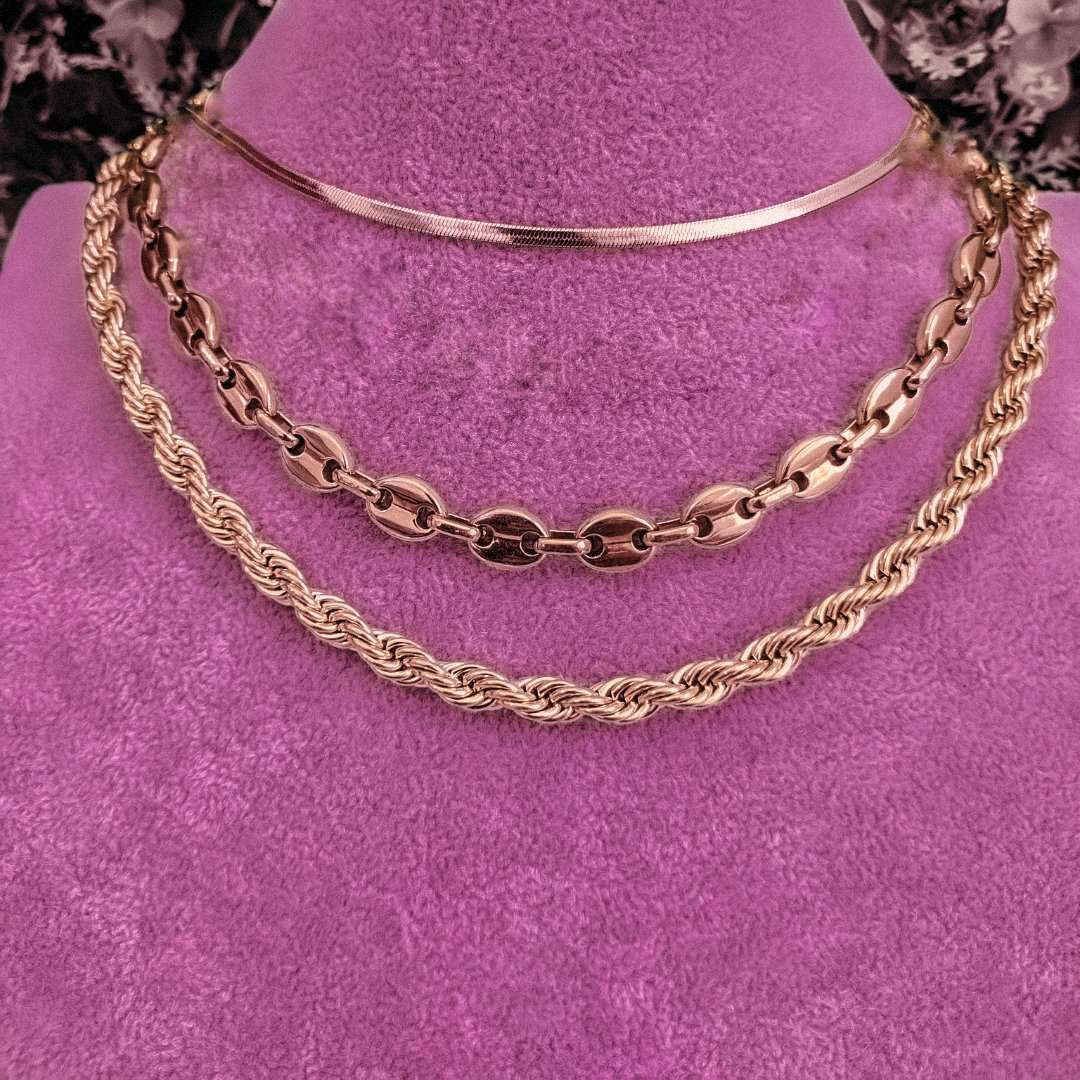 Necklaces Kaldi Coffee Link Chain KHLOE JEWELS