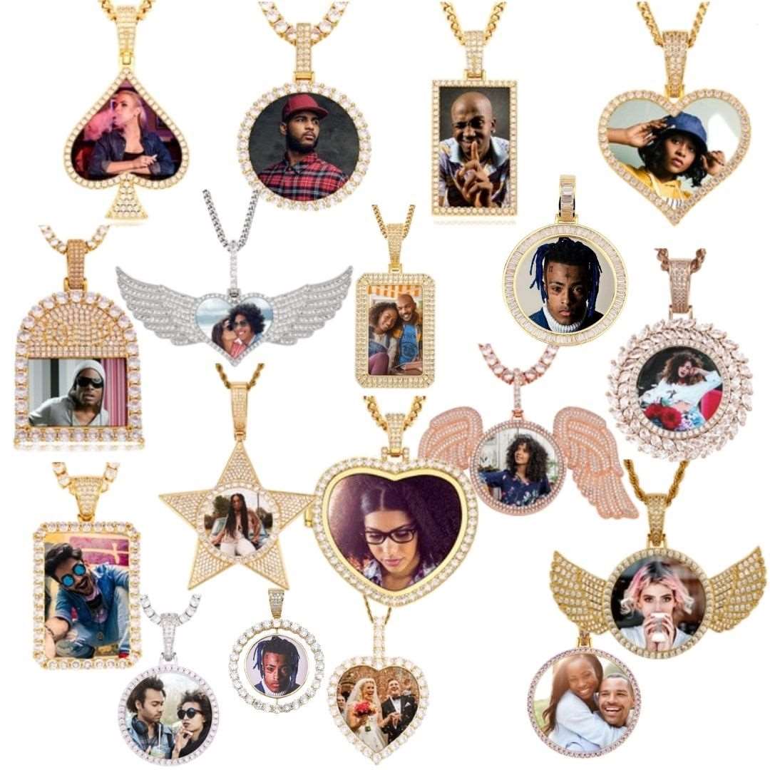 Necklaces Legend Bling Photo Pendant ♡ Style Select KHLOE JEWELS Custom Jewelry