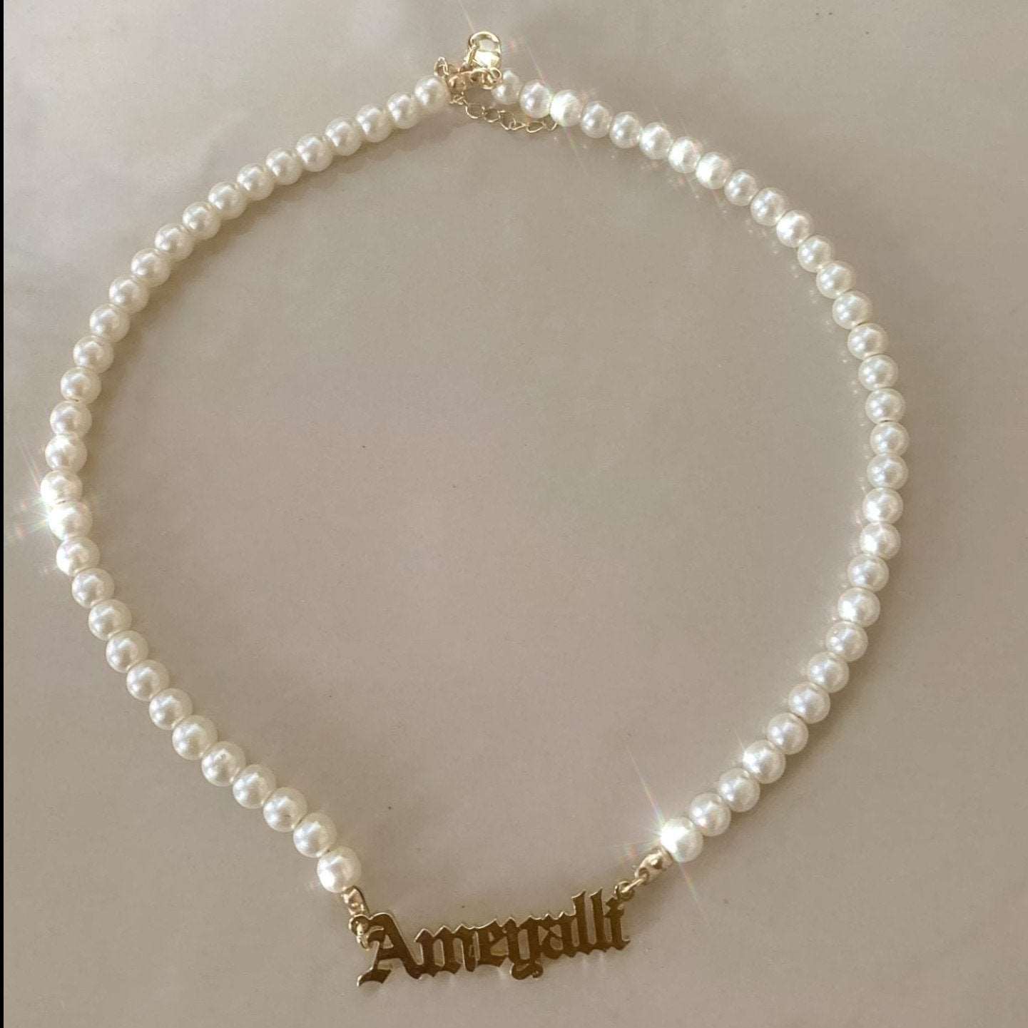 Necklaces Les Perles Custom Name Necklace KHLOE JEWELS Custom Jewelry