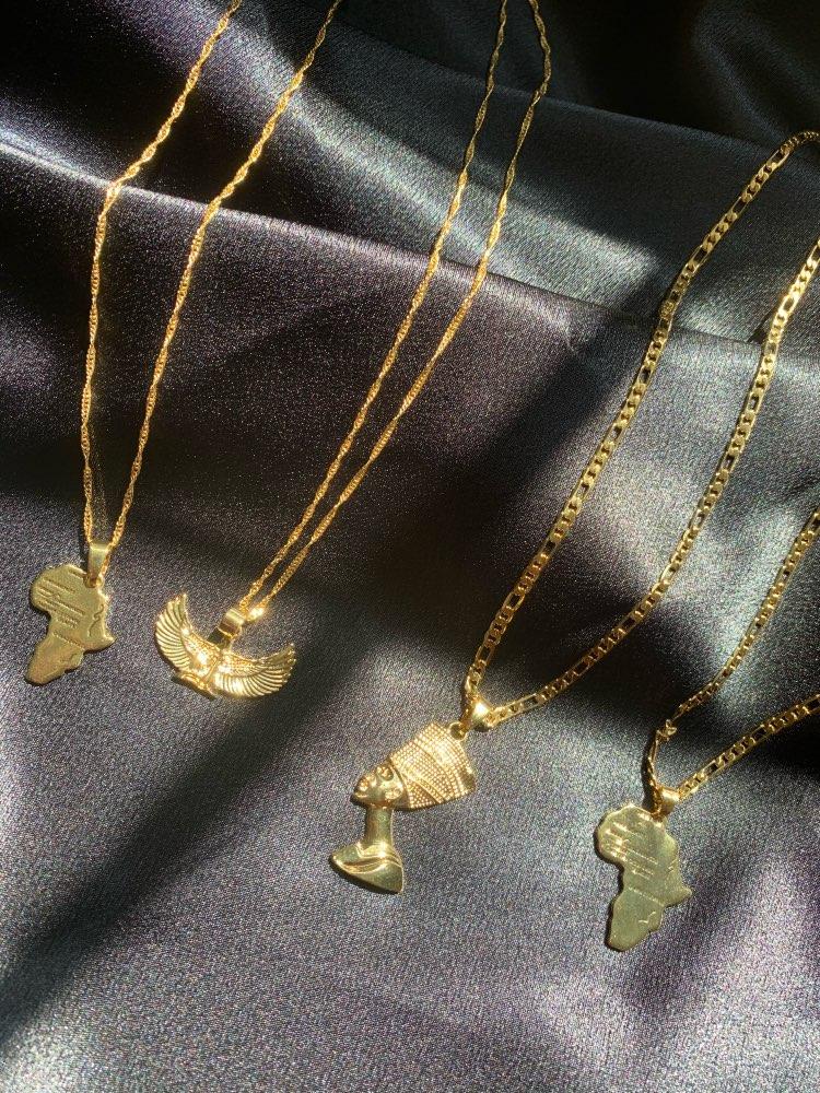 Necklaces Africa Figaro Necklace KHLOE JEWELS