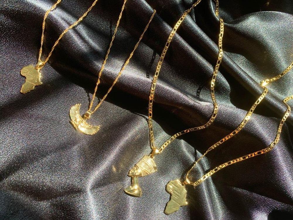 Necklaces Africa Figaro Necklace KHLOE JEWELS