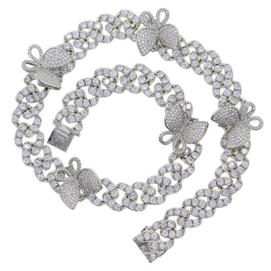 Necklaces Allure CZ Cuban Link Choker Necklace KHLOE JEWELS