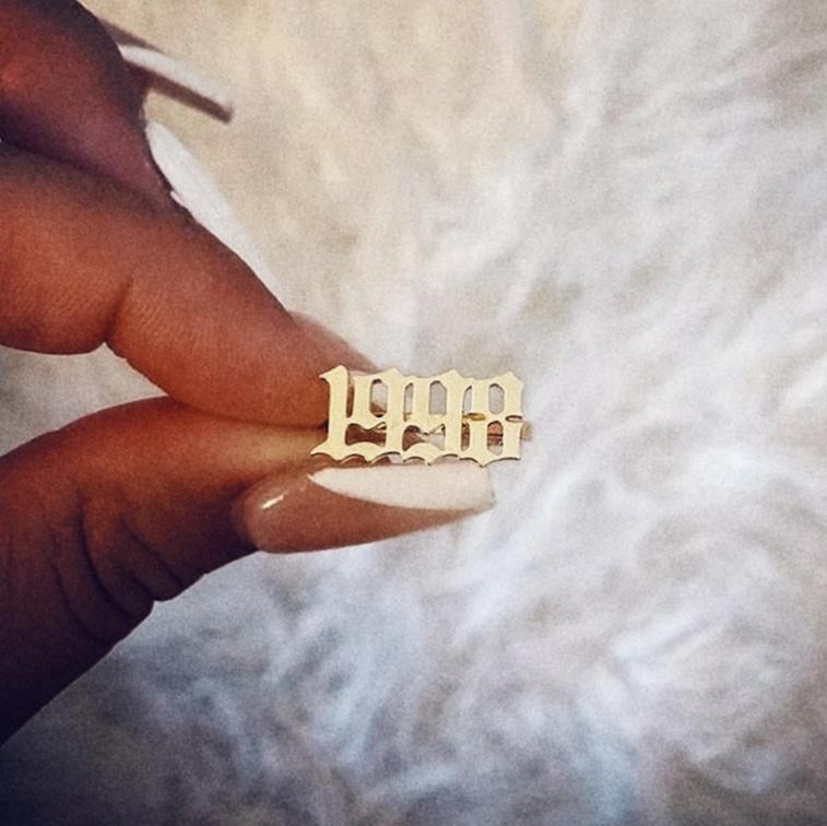 Rings Ancient Goth Birth Year Ring (Dainty) KHLOE JEWELS