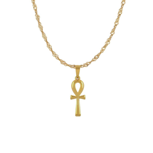 Necklaces Ankh Cross Necklace KHLOE JEWELS