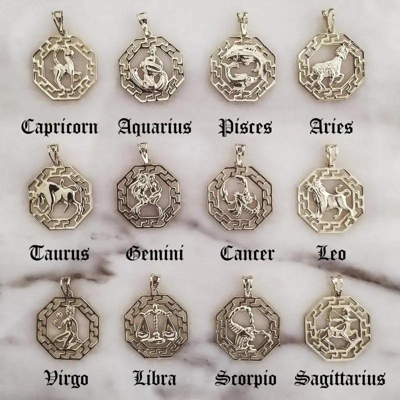 Necklaces Athena Zodiac Necklace KHLOE JEWELS Sale