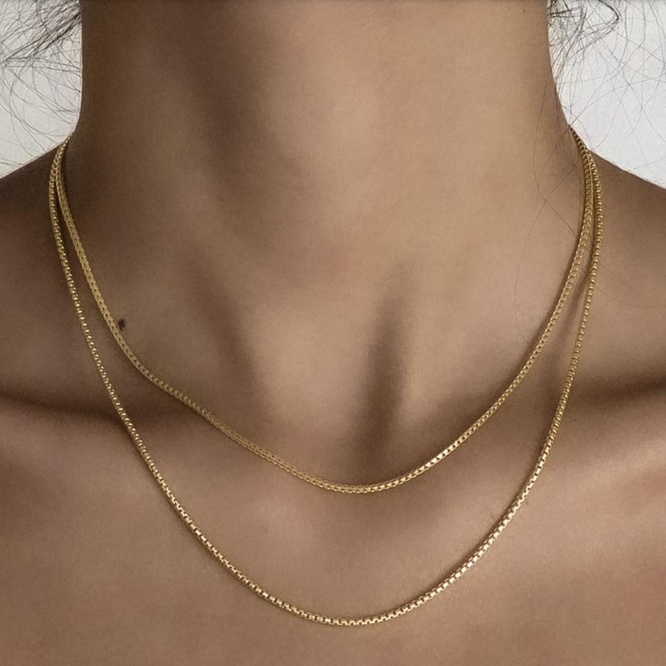 Necklaces Ball Box Chain KHLOE JEWELS Sale