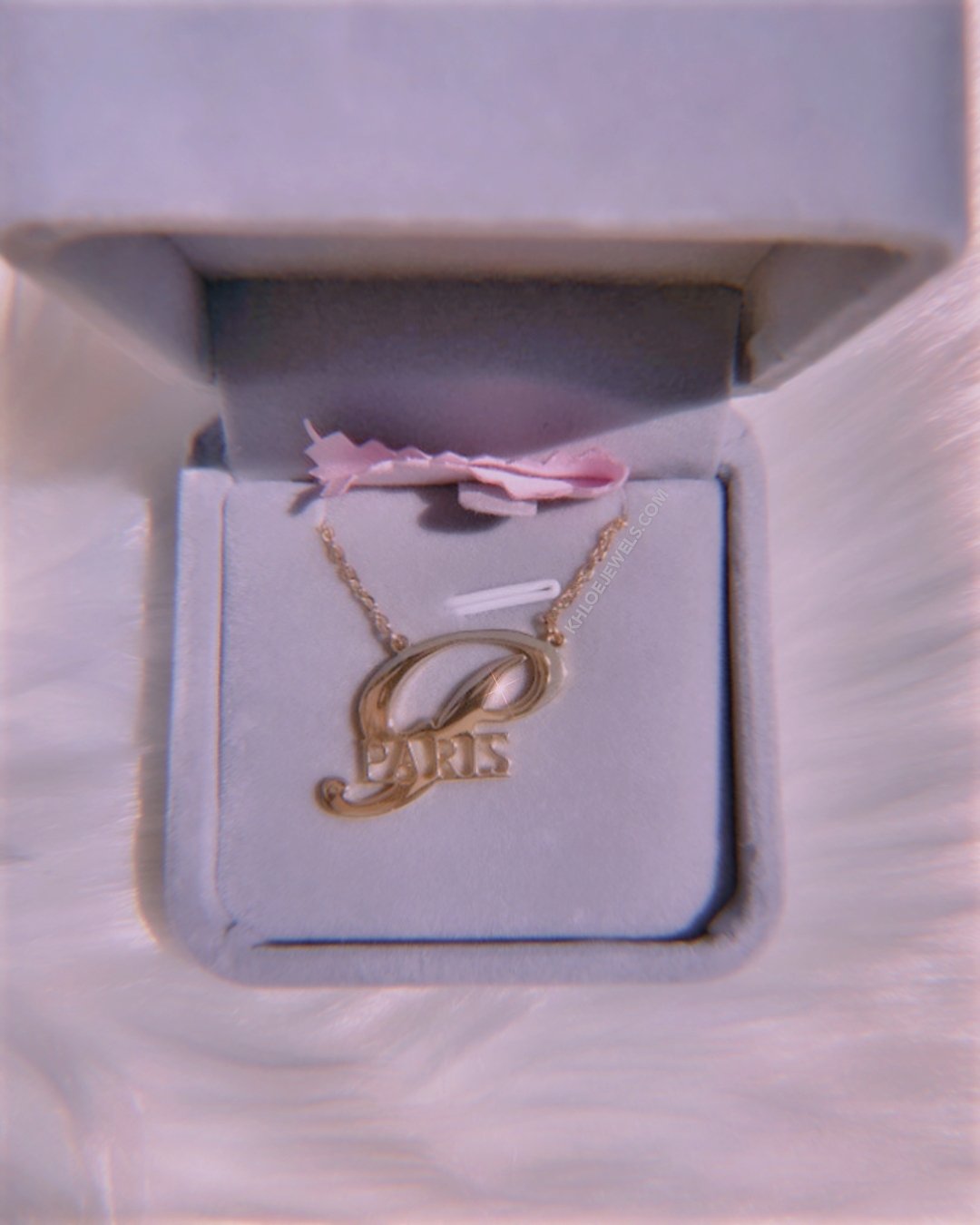 Necklaces Big Initial Custom Name Necklace KHLOE JEWELS Custom Jewelry