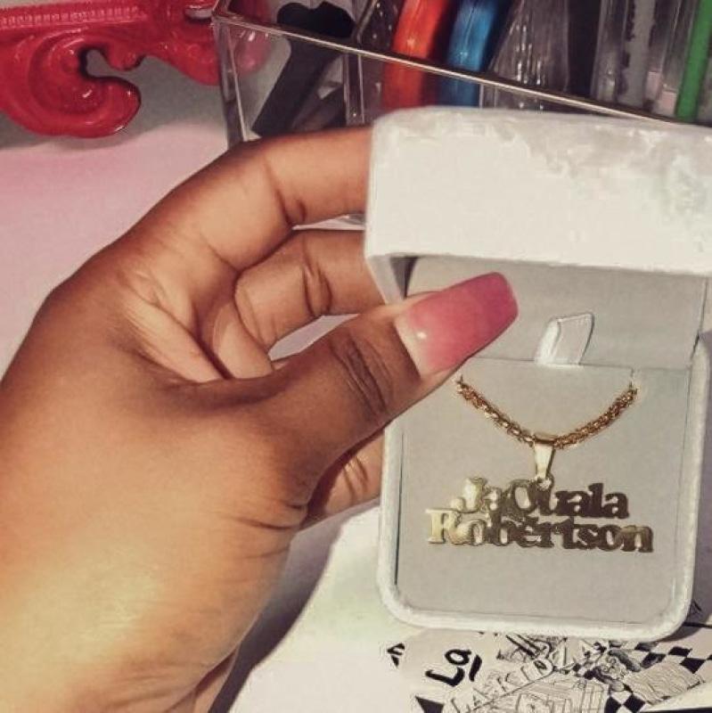 Necklaces Classic Custom Name Necklace KHLOE JEWELS Custom Jewelry
