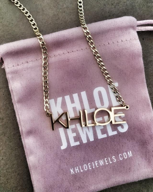 Necklaces Classic Custom Name Necklace KHLOE JEWELS Custom Jewelry