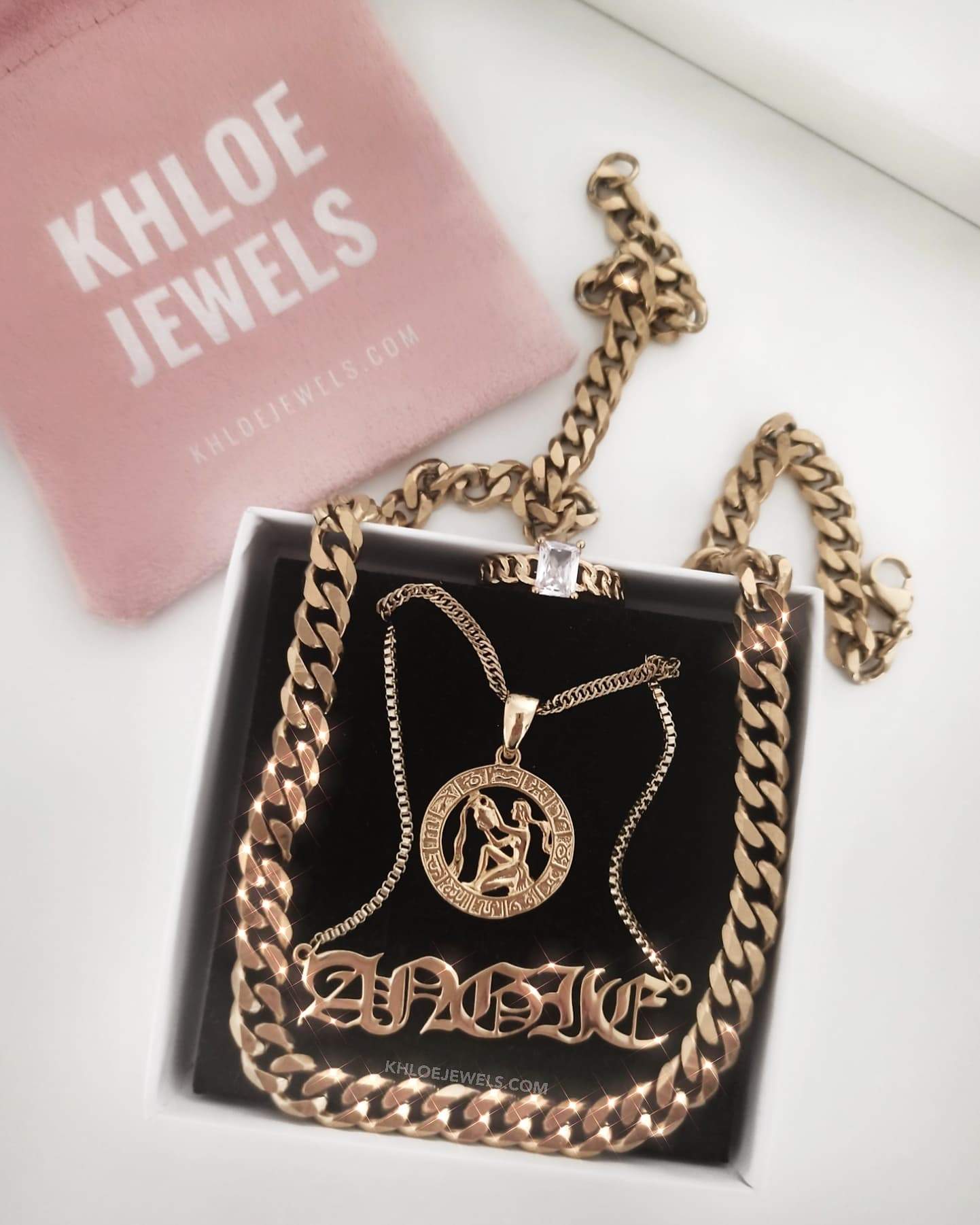 Necklaces Cuban Chain KHLOE JEWELS