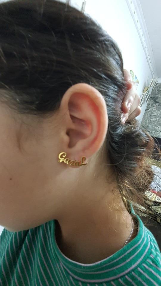 Earrings Custom Name Earrings ♡ Font Select KHLOE JEWELS Custom Jewelry