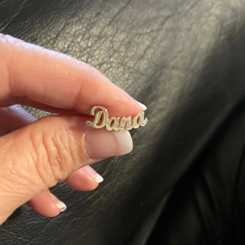 Earrings Custom Name Earrings ♡ Font Select KHLOE JEWELS Custom Jewelry