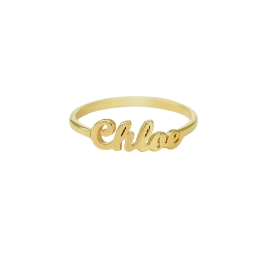 Rings Custom Name Ring ♡ Font Select KHLOE JEWELS Custom Jewelry