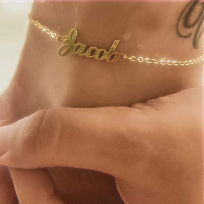 Anklets Customized Name Anklet KHLOE JEWELS Custom Jewelry