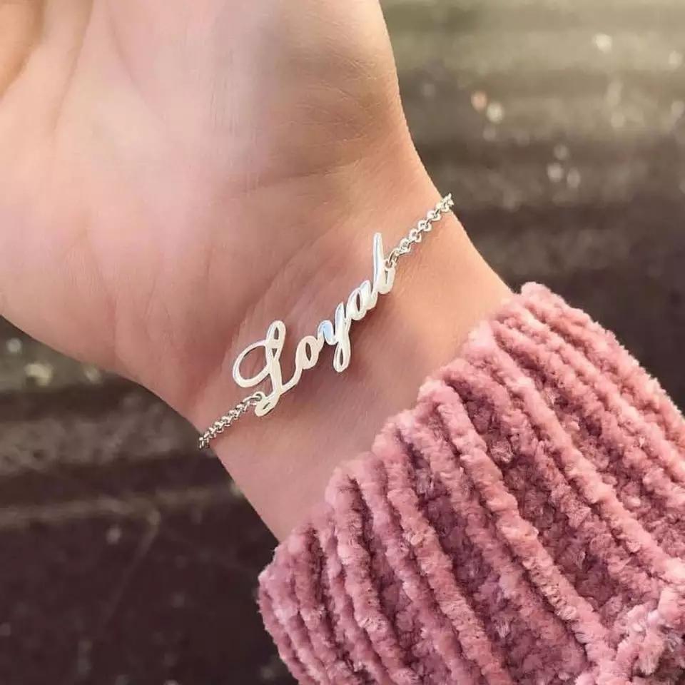 Bracelets Customized Name Bracelet KHLOE JEWELS Custom Jewelry