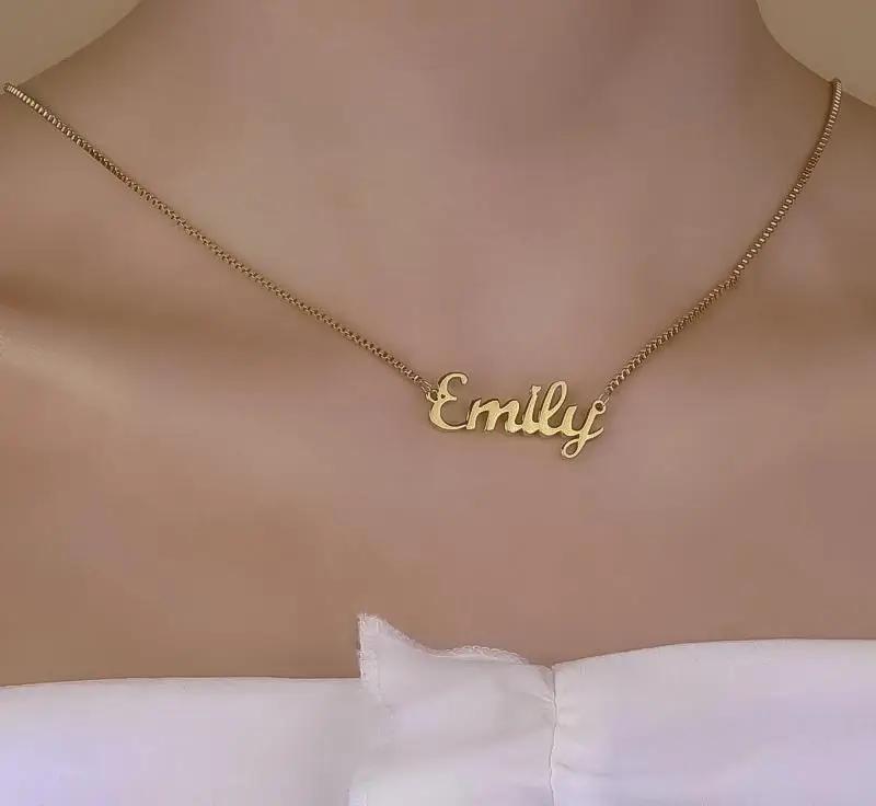 Necklaces Cute Custom Box Chain Necklace KHLOE JEWELS Custom Jewelry