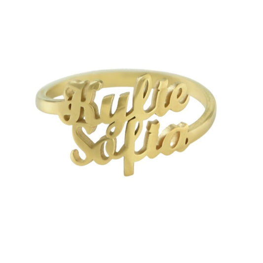 Rings Cute Custom Multi Name Ring KHLOE JEWELS Custom Jewelry