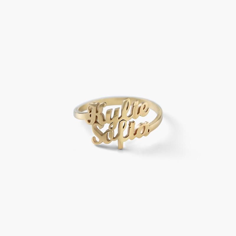 Rings Cute Custom Multi Name Ring KHLOE JEWELS Custom Jewelry