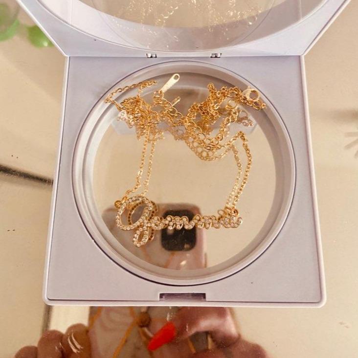 Necklaces CZ Customized Name Necklace KHLOE JEWELS Custom Jewelry