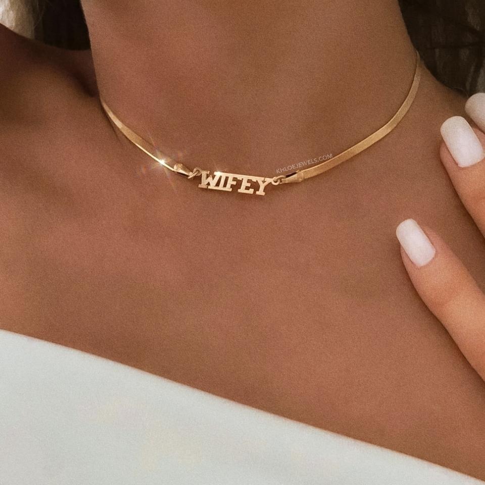Necklaces Eden Custom Name Necklace ♡ Font Select KHLOE JEWELS Custom Jewelry