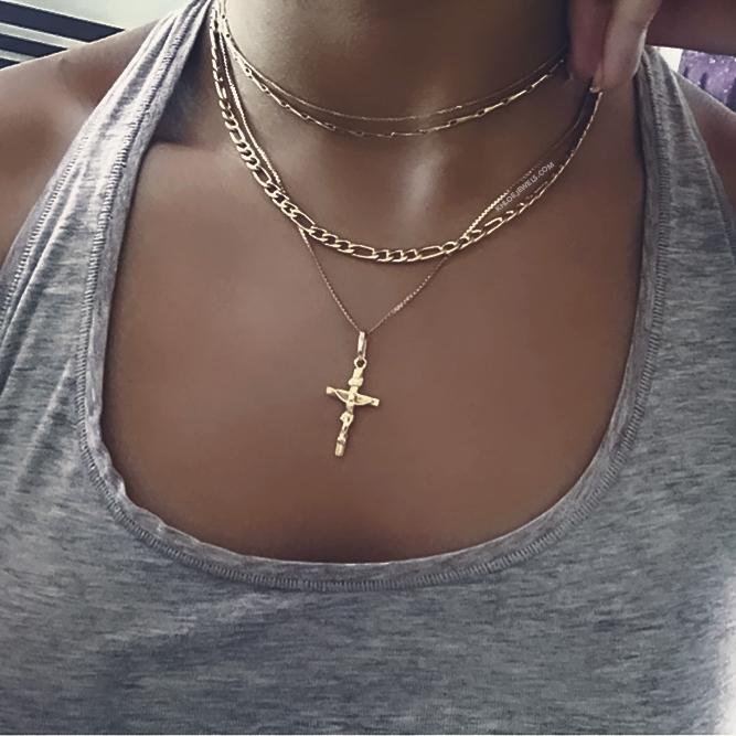 Necklaces Figaro Chain (Chunky) KHLOE JEWELS