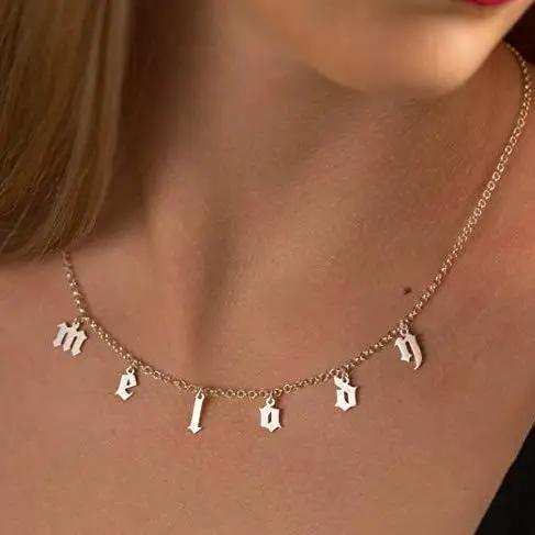 Necklaces Gothic Charm Custom Choker KHLOE JEWELS Custom Jewelry