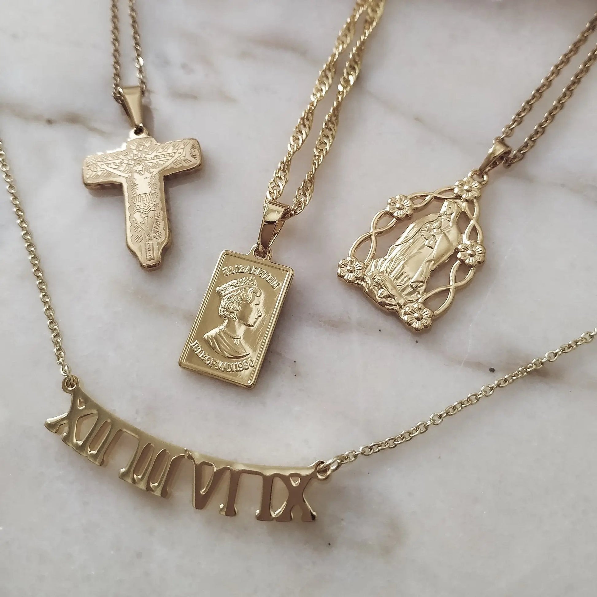 Necklaces Grace Mary Necklace KHLOE JEWELS Sale