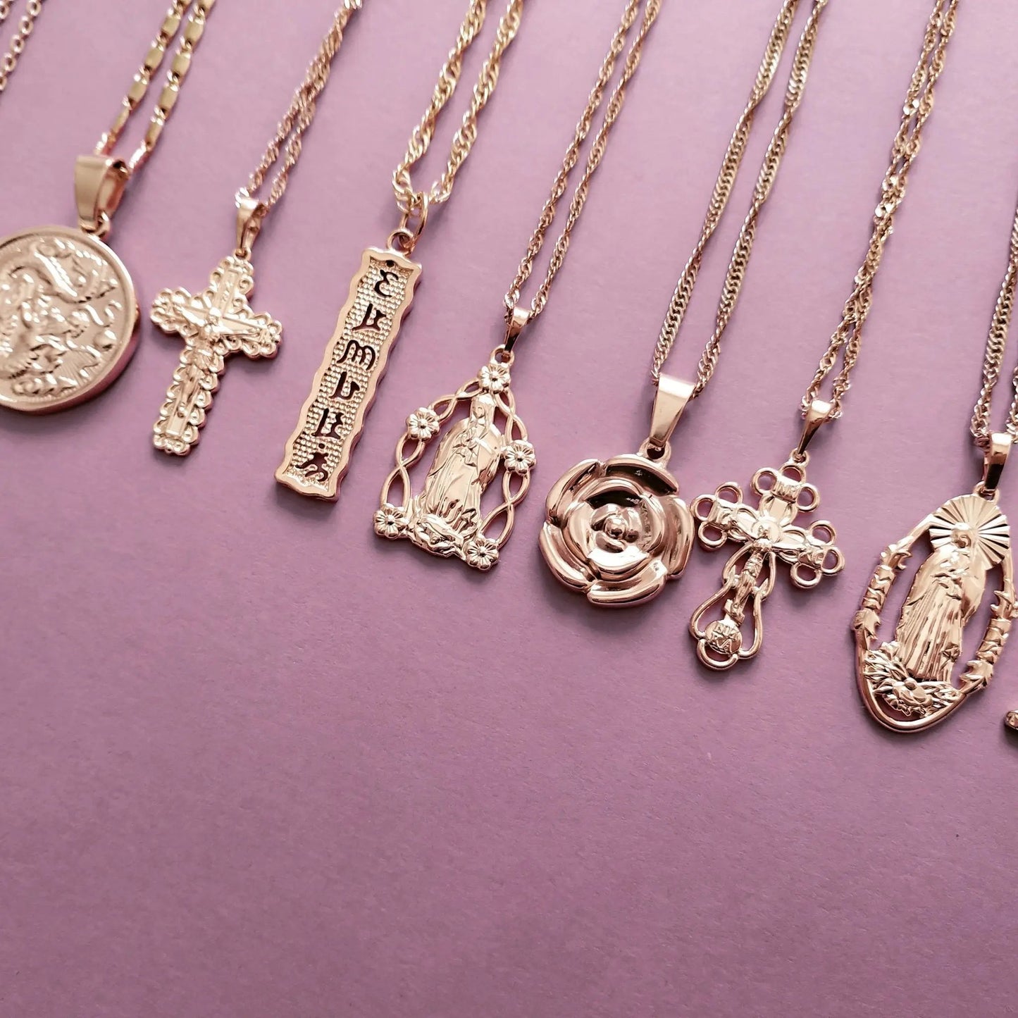 Necklaces Grace Mary Necklace KHLOE JEWELS Sale