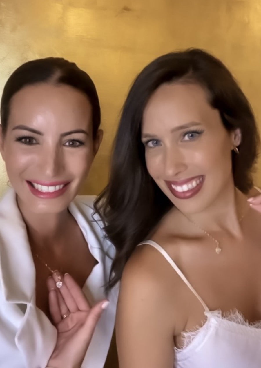 Necklaces Heart Of Glass Necklace KHLOE JEWELS