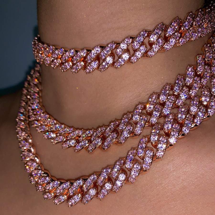 Necklaces Ice Ice Baby Choker Necklace KHLOE JEWELS